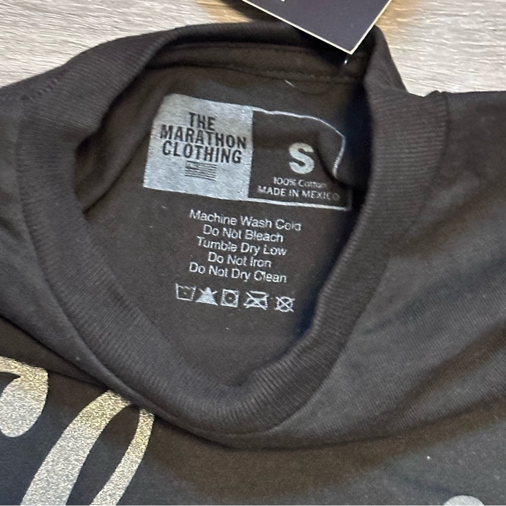 The Marathon Clothing Men’s Small Black ‘Slauson’ Tee - NWT! - Picture 3 of 5